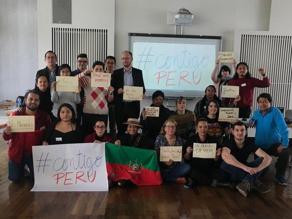 Solidarität mit Peru
