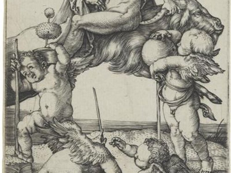 Albrecht Dürer, Die Hexe, um 1500/1501; Inv.Nr. A 3400  Kupferstich, 11,8x7,2 cm<br />Staatsgalerie Stuttgart, Graphische Sammlung<br />Foto ©Staatsgalerie Stuttgart<br />