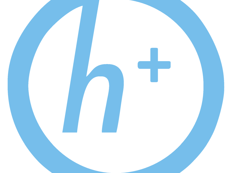 Logo von commons.wikimedia.org/wiki/User:Antonu-commons.wikimedia.org/File:Transhumanism_h+2.svg,CCBY-SA3.0