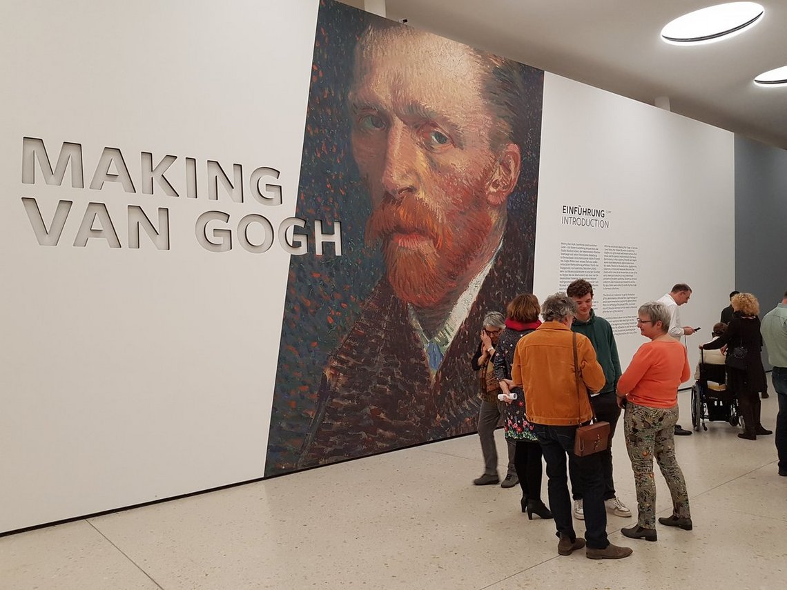 Exkursion Van Gogh Ausstellung.