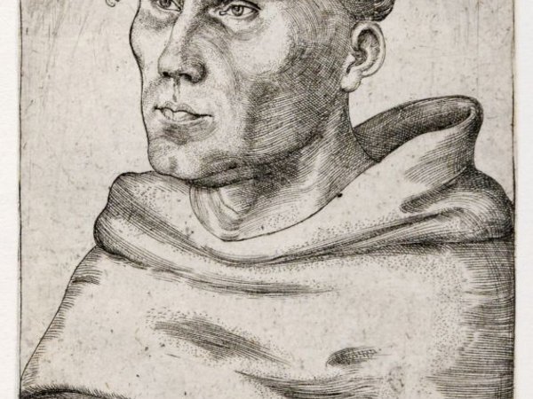 Cranach d. Ä.: Porträt Luthers als Augustinermönch (1520)